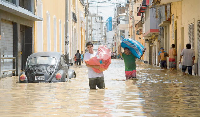 Lluvias en el Perú. Foto: La República   