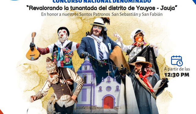 Municipalidad de Yauyos organiza importante concurso para mantener la identidad de su pueblo. Foto: Facebook   