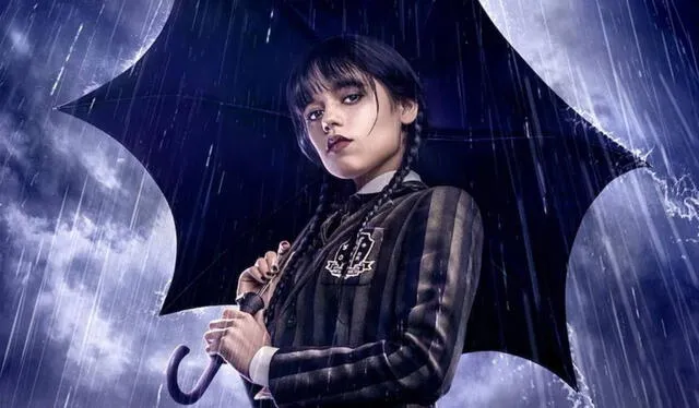 'Merlina' la serie protagonizada por Jenna Ortega. / Foto: captura de Netflix    