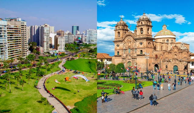 Lima y Cusco son las ciudades peruanas que destacan en Sudamérica por ser unas de las más baratas para residir. Foto: composición LR/Mega Ricos/TourScanner   