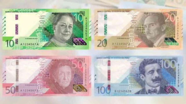  Billetes del Perú. Foto: Enterados   