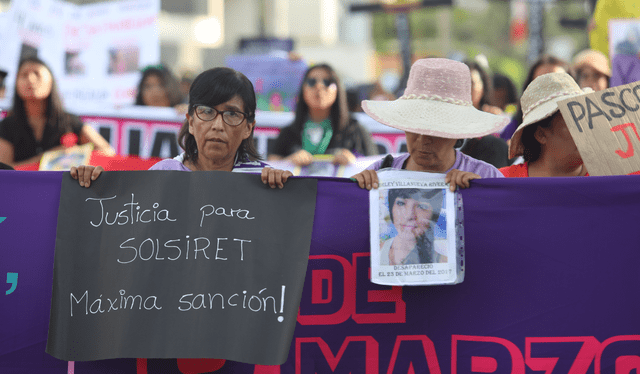 Diversos colectivos feministas y de derechos humanos rechazaron la absolución de Kevin Villanueva. Foto: La República   