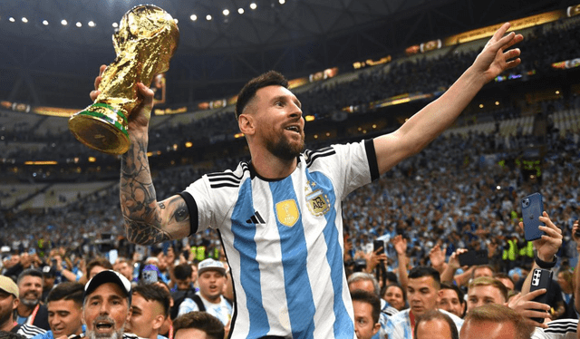 Argentina ganó el último Mundial de fútbol de la FIFA. Foto: AFP   