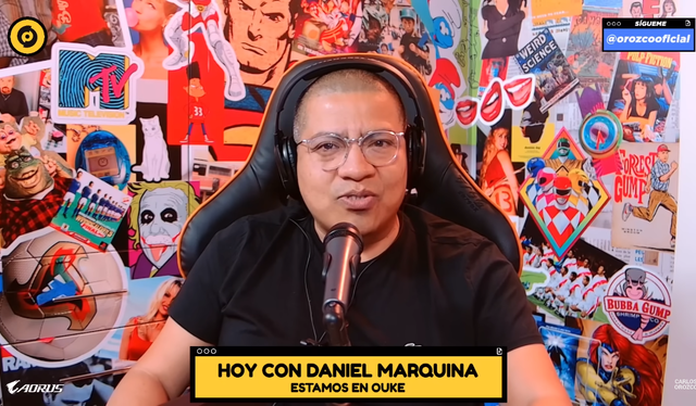  Daniel Marquina se pronuncia por el término de Radio Oasis. Foto: YouTube/Carlos Orozco 