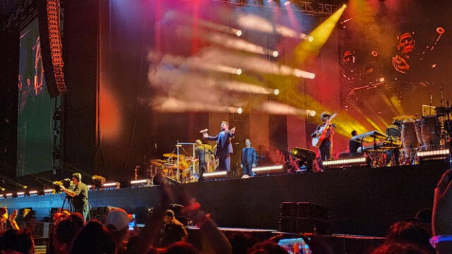 Ricky Martin dio un concierto inolvidable en el Estadio Nacional. Foto: Pamela Advíncula/La República   