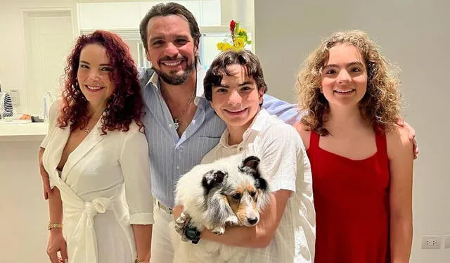 Virna Flores está casada hace 16 años con el también actor Ismael La Rosa, con quien tiene dos hijos. Foto: Virna Flores/Instagram  