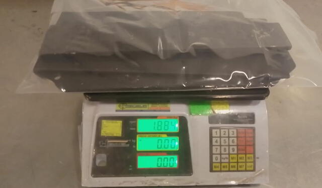 El cargamento de droga era equivalente a casi 100.000 euros en el mercado español. Foto: PNP   