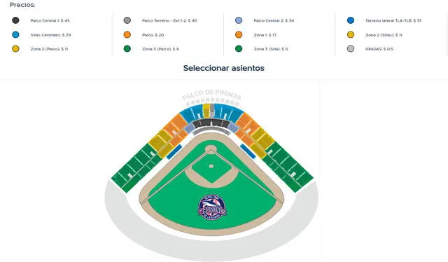 Entradas para Tiburones vs. Cardenales en el Estadio Universitario. Foto: Tiburones de La Guaira   