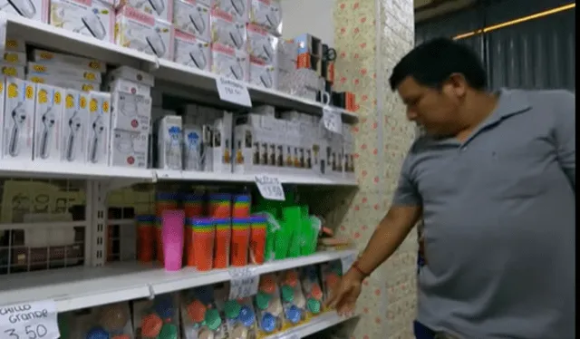 <br>En este almacén también venden utensilios para el hogar. Foto: captura   