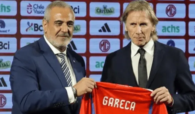  Ricardo Gareca firmó como DT de Chile hasta el final de las Eliminatorias 2026: Foto: AFP   