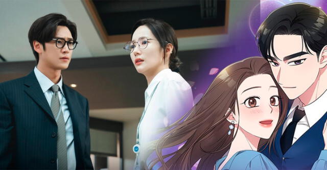 ' Cásate con mi esposo' en webtoon. Foto: composición LR/tvN/Webtoon   