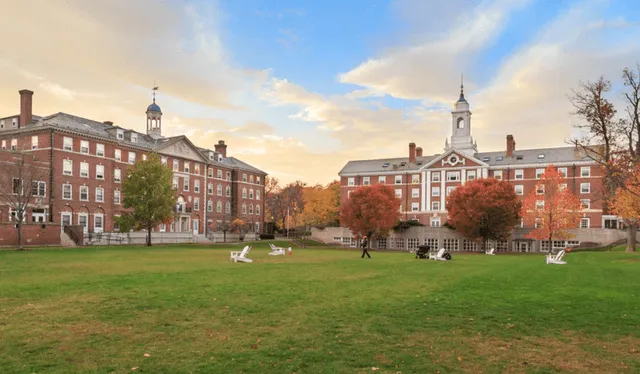  Campus de Harvard. Foto: composición    