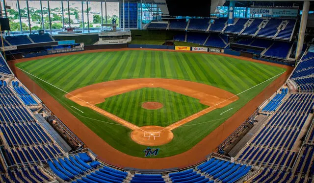El LoanDepot Park es el hogar de los Miami Marlins de las Grandes Ligas. Foto: MLB   