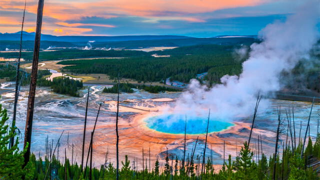 Yellowstone podría erupcionar dentro de miles de años. Foto: kwiktor   