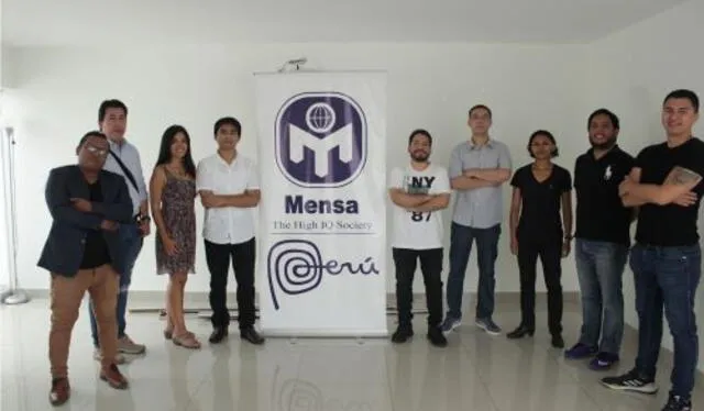  Algunos miembros de Mensa Perú. Foto: Mensa Perú    