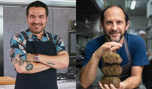  Giacomo Bocchio es un admirador de la cocina de Pedro Miguel Schiaffino. Foto: composición LR/captura de Instagram    