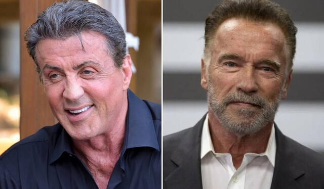 Sylvester Stallone y Arnold Schwarzenegger fueron los actores que rechazaron vestirse de mujer. Foto: composición LR/AFP    