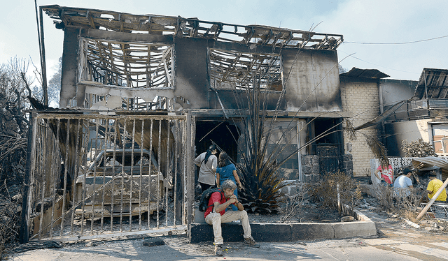  Destrucción. Numerosas viviendas han sido arrasadas y familias enteras se han perjudicado. Foto: AFP    