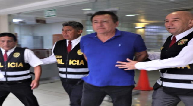 El juez Manuel Chuyo Zavaleta puso a disposición del INPE al investigado Hugo Chávez Arévalo. Foto: Corte Superior de Justicia de Lima    