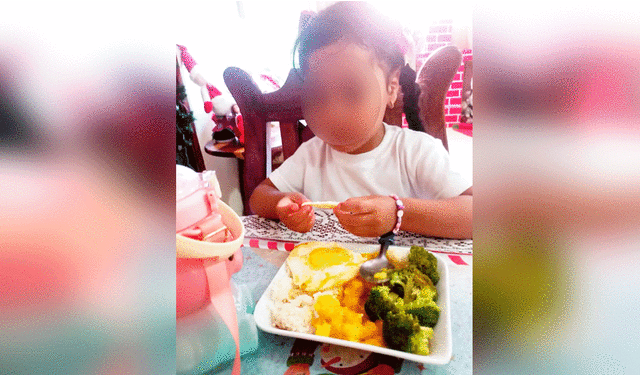  La niña se acostumbró a comer la comida peruana. Foto: composición LR/TikTok/@babyrishii   