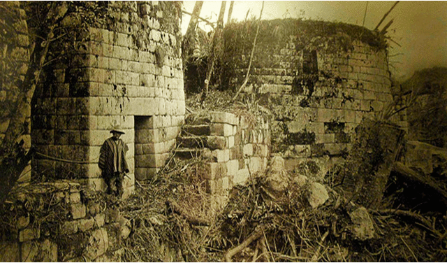 Ruinas de Machu Picchu en 1915. Foto: Machu Picchu Biz 