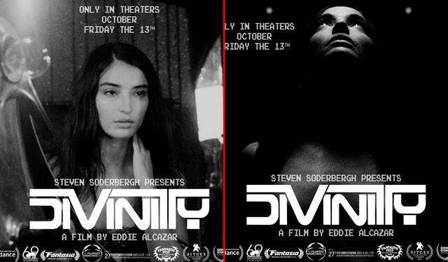  Emily Willis tuvo participación en ‘Divinity’, película de ciencia ficción dirigida por Eddie Alcazar. Foto: composición LR/Instagram Divinity    