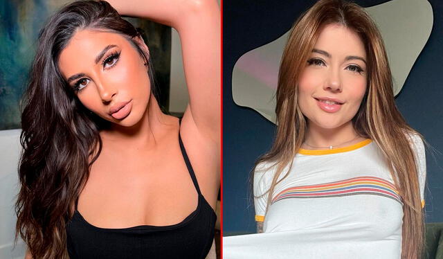   Emily Willis sued Gianna Dior and Adria Rae, who accused her of recording bestiality videos.  Photo: LR composition/Instagram Gianna Dior/Instagram Adria Rae    
