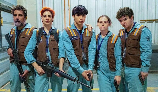  En 'Baby Bandito', 'Panda' (derecha) es el miembro más joven de la banda que efectuó el 'robo del siglo'. Foto: Netflix    