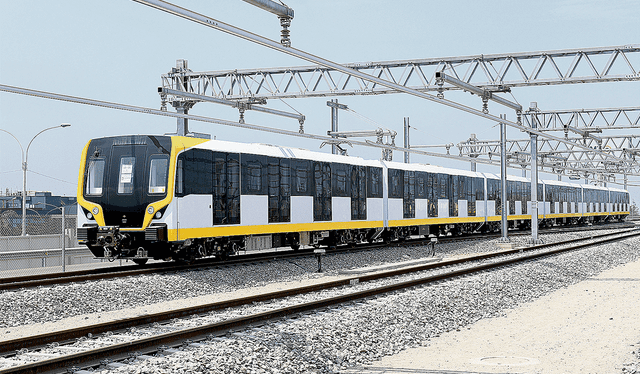  Modernos. Los nuevos trenes de la Línea 2 del Metro. Foto: difusión    