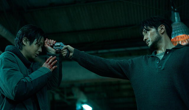  Choi Woo Shik y Son Seok Koo en ‘A Killer Paradox'. Foto: Netflix   