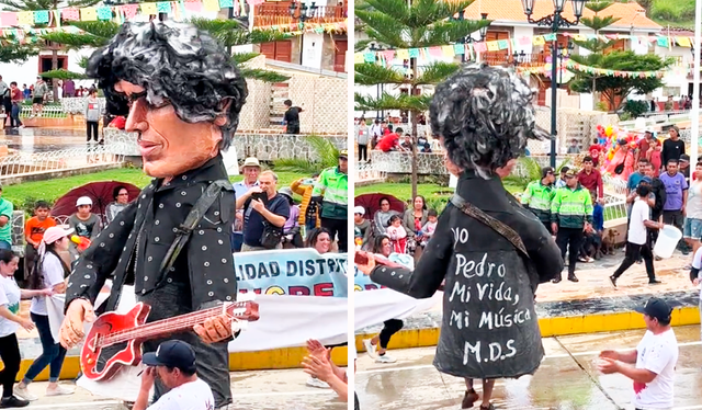  Las imágenes conmovieron a miles en redes sociales ante la partida del gran Pedro Suárez-Vértiz. Foto: composición LR/@daf_b20/TikTok   