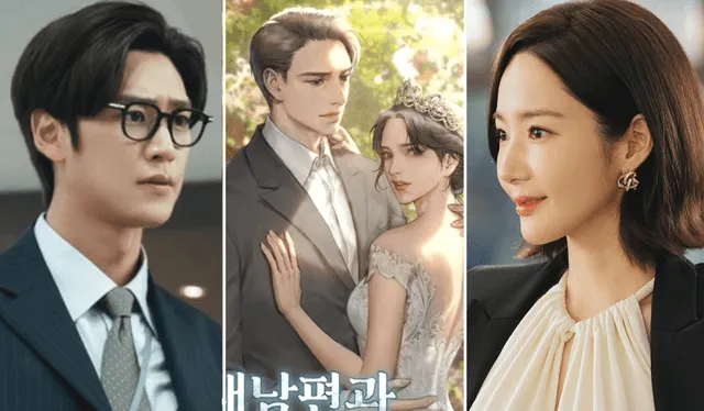  Descubre más sobre la novela ligera de ‘Cásate con mi esposo’. Foto: composición LR/tvN/Yonder   