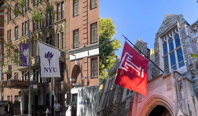 Nueva York University y Temple University fueron de las universidades a las que ingresó el joven peruano. Foto: composición LR/difusión/Temple   