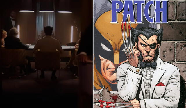 Una de las variantes de Wolverine que aparecerá en 'Deadpool 3' será Patch. Foto: composición LR/captura de YouTube   