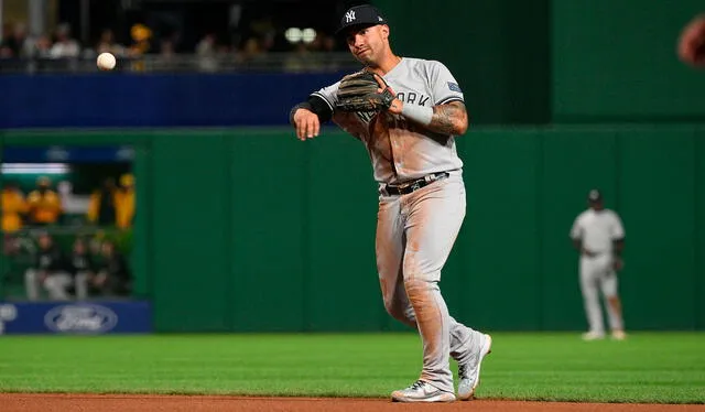 Las nuevas incorporaciones de Yankees podrían dejar sin espacio a Gleyber Torres en el infield. Foto: AFP   