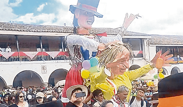  Ayacucho. El carnaval fue motivo de fuertes rechazos. Foto: difusión    