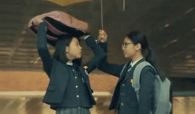  Soo Min y Ji Won en su niñez. Foto: captura/Prime Video   