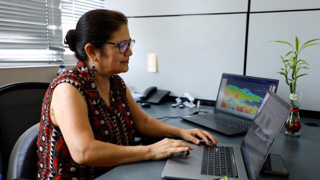 Yamina Silva también es docente del curso de Meteorología y Climatología en la PUCP. Foto: Cortesía   