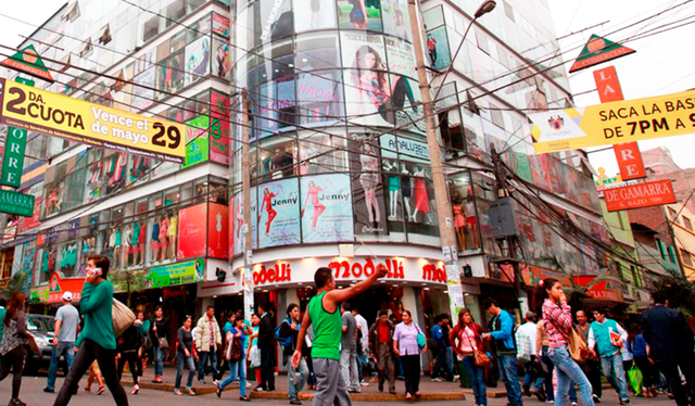  Inicios del Emporio Comercial de Gamarra. Foto: Semana Económica 