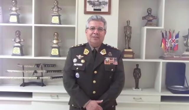  Walter Enrique Astudillo ocupó previamente el cargo de segundo comandante de la Segunda División del Ejército. Foto: Ejército   