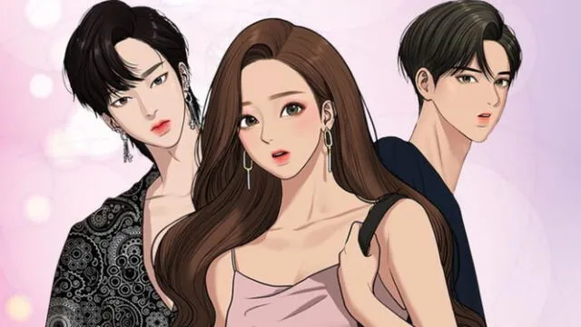  Personajes de Belleza verdadera'. Foto: Webtoon   