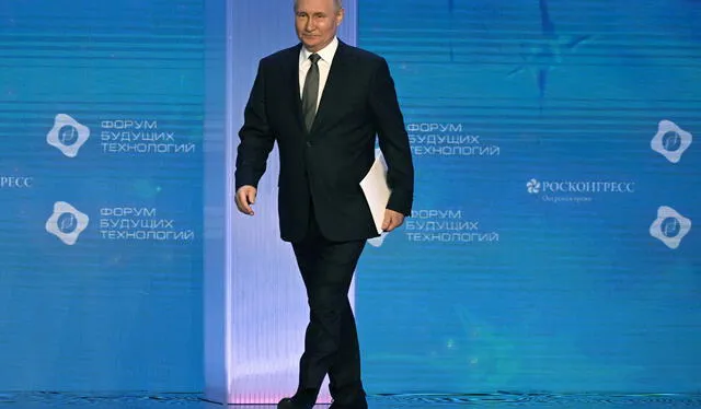 Vladimir Putin asistió este 14 de febrero al Foro 