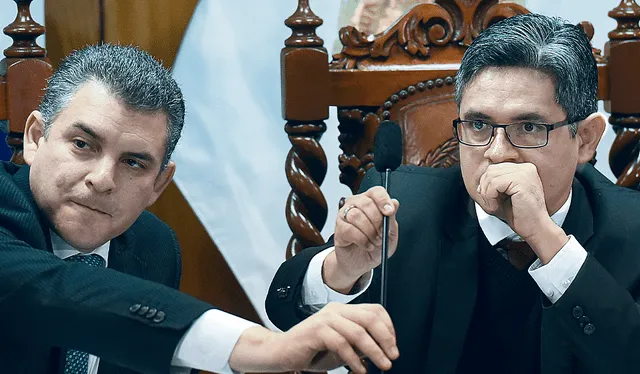  Advertencia. Vela y Pérez afirman que declaraciones de Villanueva prueban que Keiko Fujimori tomó control del Ministerio Público. Foto: difusión    