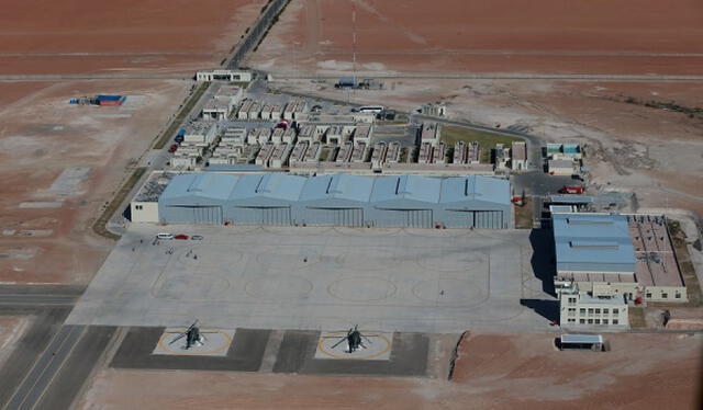  Centro de mantenimiento aeronáutico en La Joya. Foto: Infodefensa   