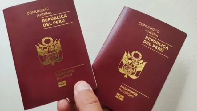  Pasaportes en Perú. Foto: Migraciones    