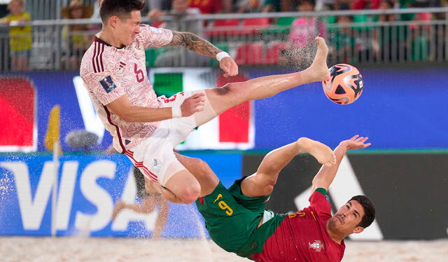 Portugal derrotó 8-2 a México en la primera fecha del grupo D. Foto: Concacaf   