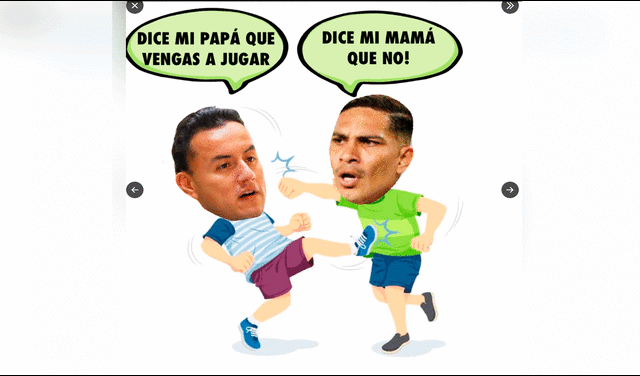  Paolo Guerrero y los Acuña se han convertido en los protagonistas de una ola de divertidos memes en redes sociales. Foto: X   