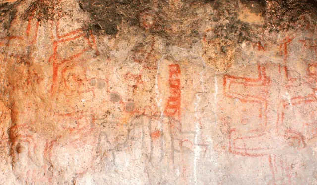 El arte rupestre más antiguo de Sudamérica se ubica en la Patagonia. Foto: National Geographic   