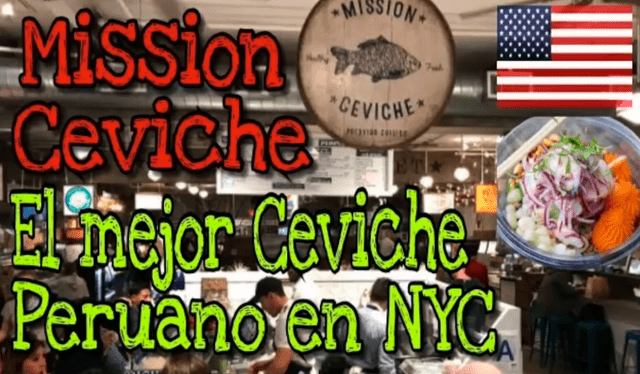  José Luis Chávez vende ceviche en Estados Unidos. Foto: composición LR/YouTube/@oswarditox_papapituco   