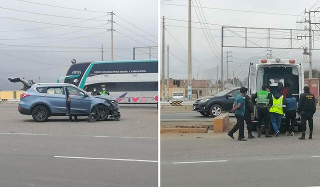 Accidentes se deben, en su mayoría, a falta de un intercambio vial. Foto: composición LR/Municipalidad de Mala   